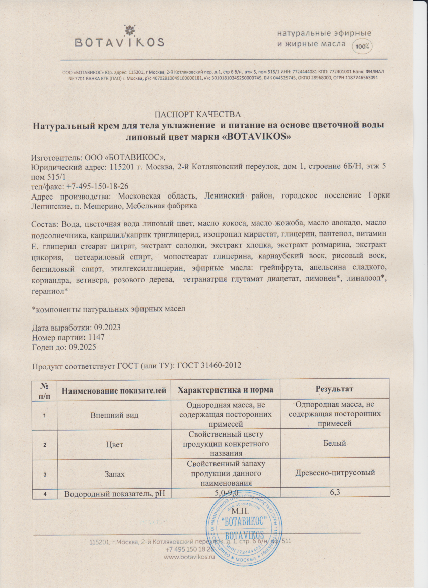 Паспорт №092023